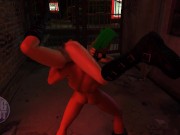3DGSPOT - Wild Punk Girl Lets Huge Dick Stranger Throat Her In Multiple Positions! 3D ANIMATION! 10/16