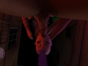 3DGSPOT - Wild Punk Girl Lets Huge Dick Stranger Throat Her In Multiple Positions! 3D ANIMATION! 11/16