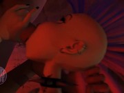 3DGSPOT - Wild Punk Girl Lets Huge Dick Stranger Throat Her In Multiple Positions! 3D ANIMATION! 6/16