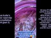 summer road trip pee compilation (part 1)