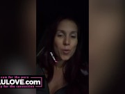 Big boobs babe finishes chores before Deadpool movie, chats openly about her crushes, answers AMA questions - Lelu Love 11/16