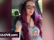 Big boobs babe finishes chores before Deadpool movie, chats openly about her crushes, answers AMA questions - Lelu Love 7/16