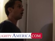 Big Ass Brunette Seduces Stranger To Fill Her Mouth 2/16