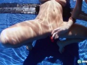 Sexy Big Tit Models Valory And Lana Went Skinny Dipping 1/16