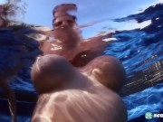 Sexy Big Tit Models Valory And Lana Went Skinny Dipping 10/16