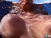 Sexy Big Tit Models Valory And Lana Went Skinny Dipping 16/16