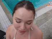 Couldn't resist banging a stranger in a public pool- Deluxe_Bitch 1/16