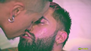 Mowgli Fucking Camilo Brown's Ass Bareback Filling His Mouth And Swapping The Cum In Hot Kiss