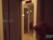 DEBT4k. Cleaning Up Messy Pussies. Hot sex with Fibi Euro 2/16