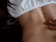 The husband is looking to see if his wife can handle anal sex with a friend whose penis is 21 cm 16/16