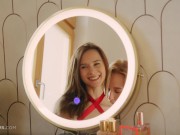 ULTRAFILMS Super hot lesbian couple Leona Mia and Kelly Collins passionately fucking 2/16