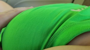 Cute College Girl 18+ lets Me Play with Her Perfect Boobs in the Car