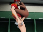 Hot Cheerleader Gets Fucked By A Football Player's Cock 9/16