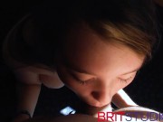 British Teen's First Filmed Blowjob 2/16