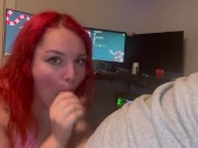 Hot wife sucks off her neighbor 2/16