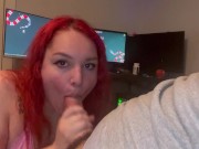 Hot wife sucks off her neighbor 3/16