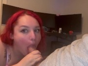 Hot wife sucks off her neighbor 8/16