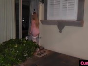 Big Cock Leaves Maid Kylie's Wet Twat A Stuffed Creamy Mess 1/16