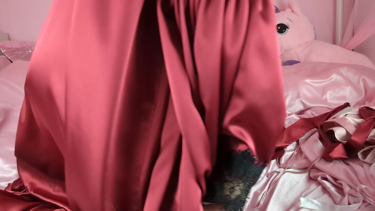 Satin Fetish Transgirl (Preview) - Free Sex Video - RedTube