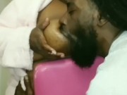 HER MAN LEFT 4 WORK SO GORILLA P GOES TO WORK AND PUT SOFT BBW TITS RIGHT IN HIS MOUTH!!!!! 8/16