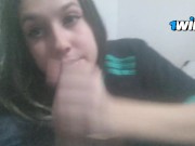 greedy and drooling blowjob 15/16