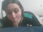 greedy and drooling blowjob 3/16
