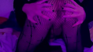 Big Dick Teen Femboy Fucks Fleshlight rough and Fingers Himself till he cums