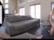 Sister's Blonde Friend Makes Alone Time Worth It 1/16