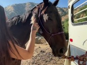 Glory hole, I have a dream of Saving horses by sucking dick.