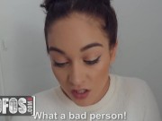 MOFOS - Jordi El Slides His Hard Rod Inside Ginebra Bellucci's Tight Wet Pussy 2/16