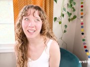 Ersties - US babe Margo A. uses big dildo to squirt 12/16