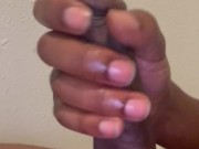 Stroking My Chocolate Dick 3/16