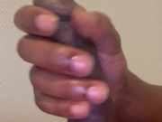 Stroking My Chocolate Dick 4/16