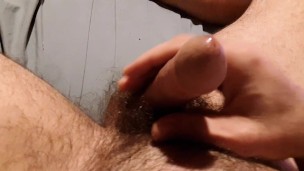 Jacking off my cock until I cum