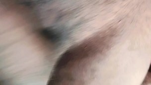Morning Hand job Hitting hard my big Dick into belly It's hard and so strong