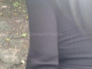 Фанат встретил и трахнул меня в лесу. С разговорами 2/16