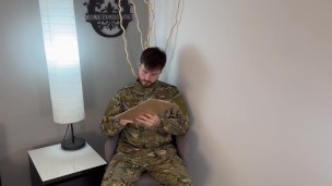 Soldier tricked into silly face experiment