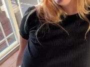 Tattooed Blonde Gal Gives Sloppy BJ 13/16