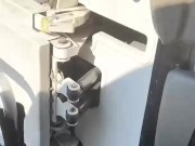 Tattooed Blonde Gal Gives Sloppy BJ 6/16