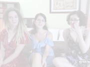 Ersties - Licking, fingering, moaning in an intimate threesome 6/16