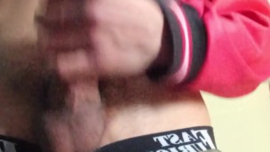 young man masturbating sun big and thick cock