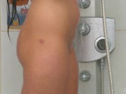 Wet Brunette Lis Is Getting Hot Like A Slut During Bath Time! 12/16