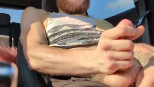 Someone watched me cum in a parking lot (I notice at the end)