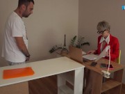 Голодная милфа начальница дала в жопу своему подчиненному (2 серия) 3/16