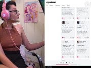 PORN REACTION & MASTURBATING to EROTIC JOI Audio 10/16