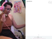 PORN REACTION & MASTURBATING to EROTIC JOI Audio 6/16