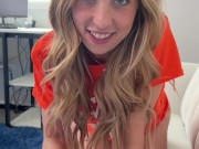 Blonde College Babe Gets Railed in between class 2/16