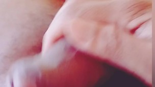 Monster cock hitting so hard on gay belly by Cum Stroke fight