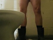 Relief in an abandoned toilet 3/16