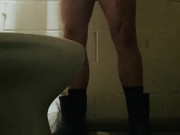 Relief in an abandoned toilet 7/16